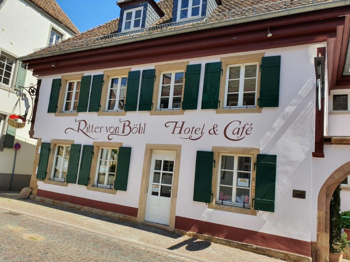 Hotel & Cafe Ritter Von Boehl دايدسهايم المظهر الخارجي الصورة